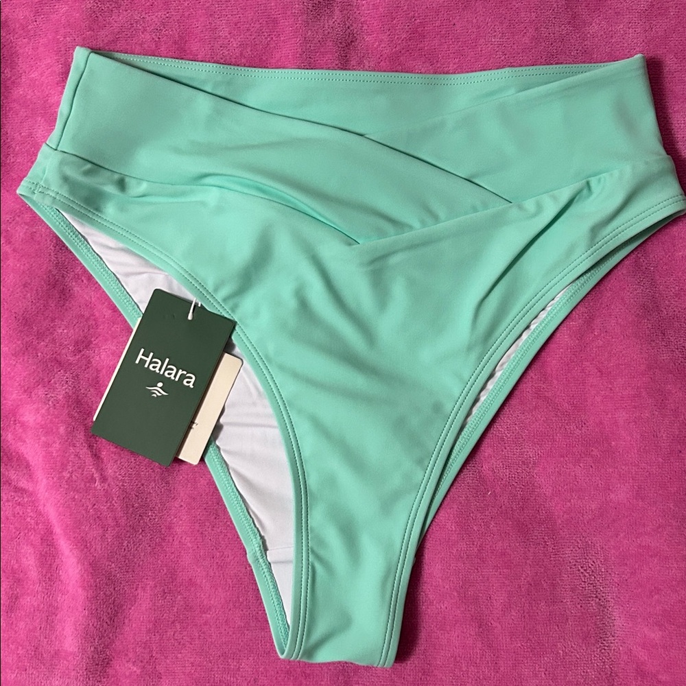 HALARA Aqua (green) Bikini Bottoms NWT